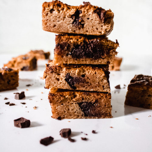 5 Minute Chocolate Blondies