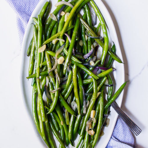 Sauteed Garlicky Green Beans