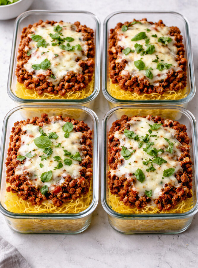 Spaghetti Squash Meal Prep (Easy, High-Protein, Whole30)